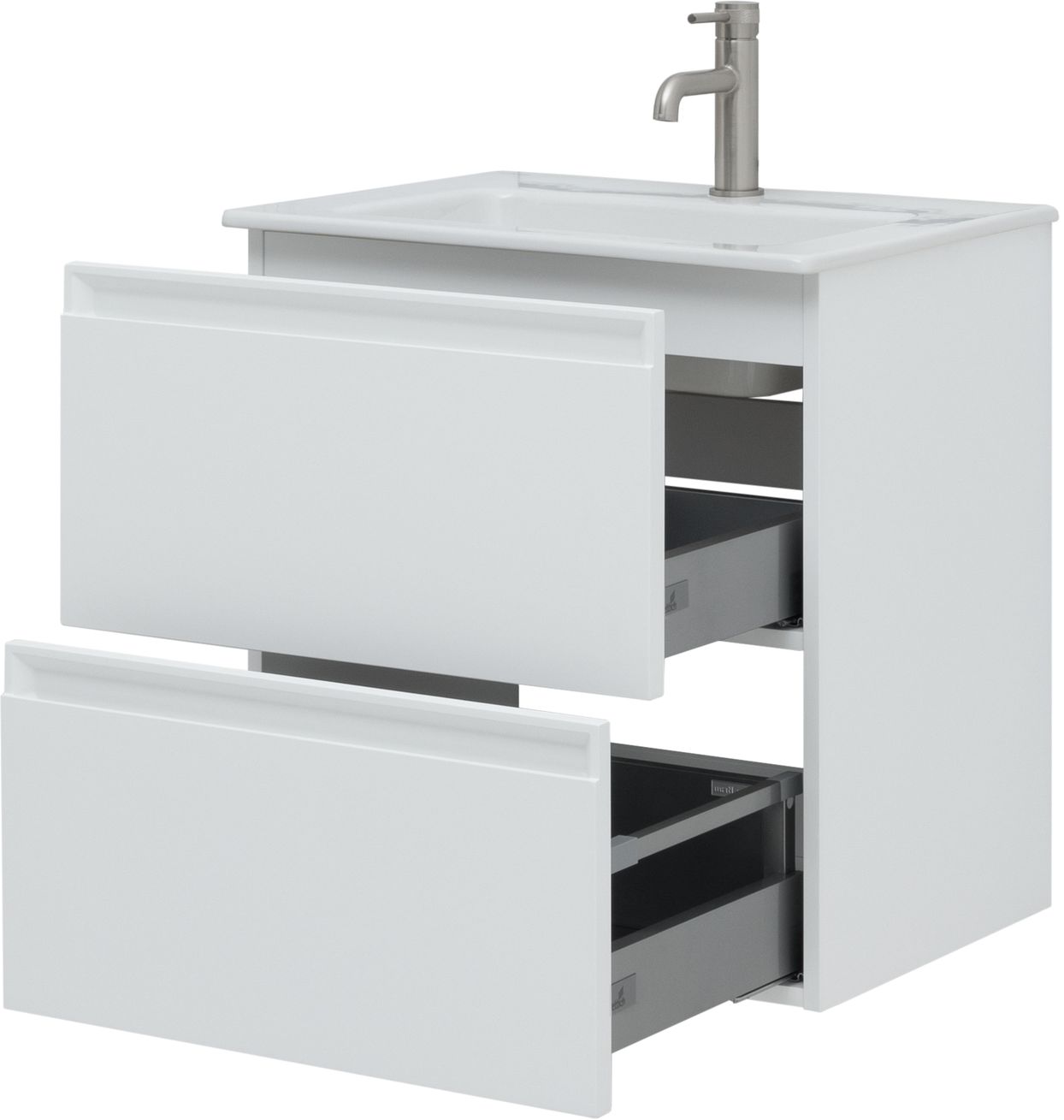 Тумба под раковину Allen Brau Eclipse 60x46x63.4 см белый 1.E1001.WM