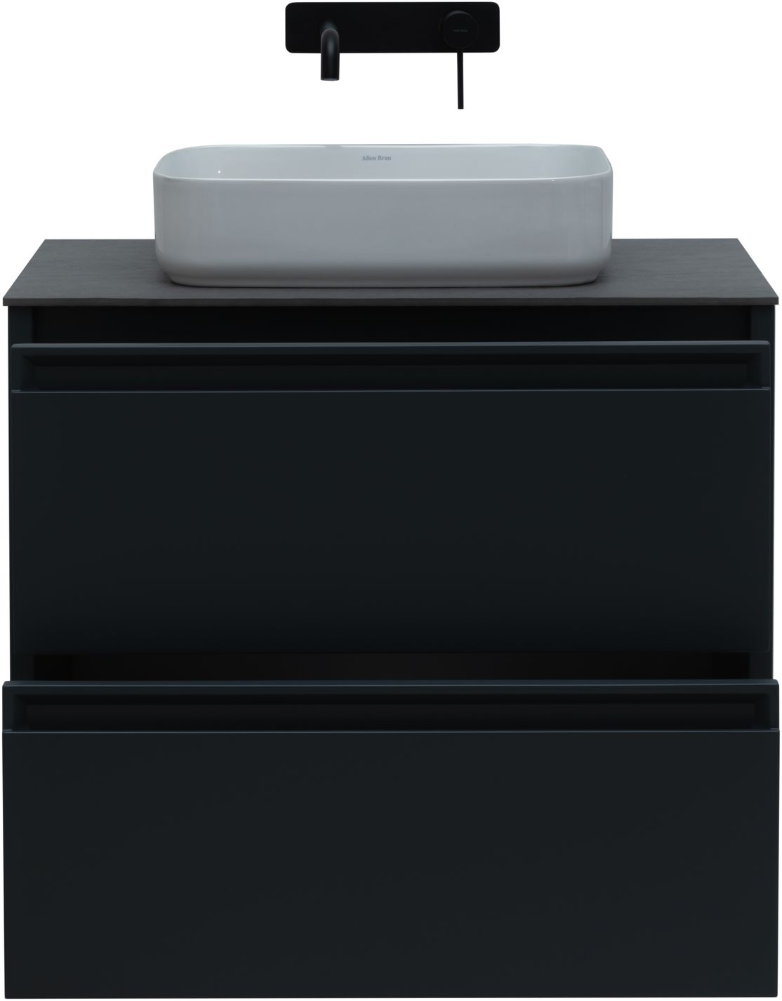 Тумба под раковину Allen Brau Fantasy 80x46x62 см антрацит 1.11001.AM