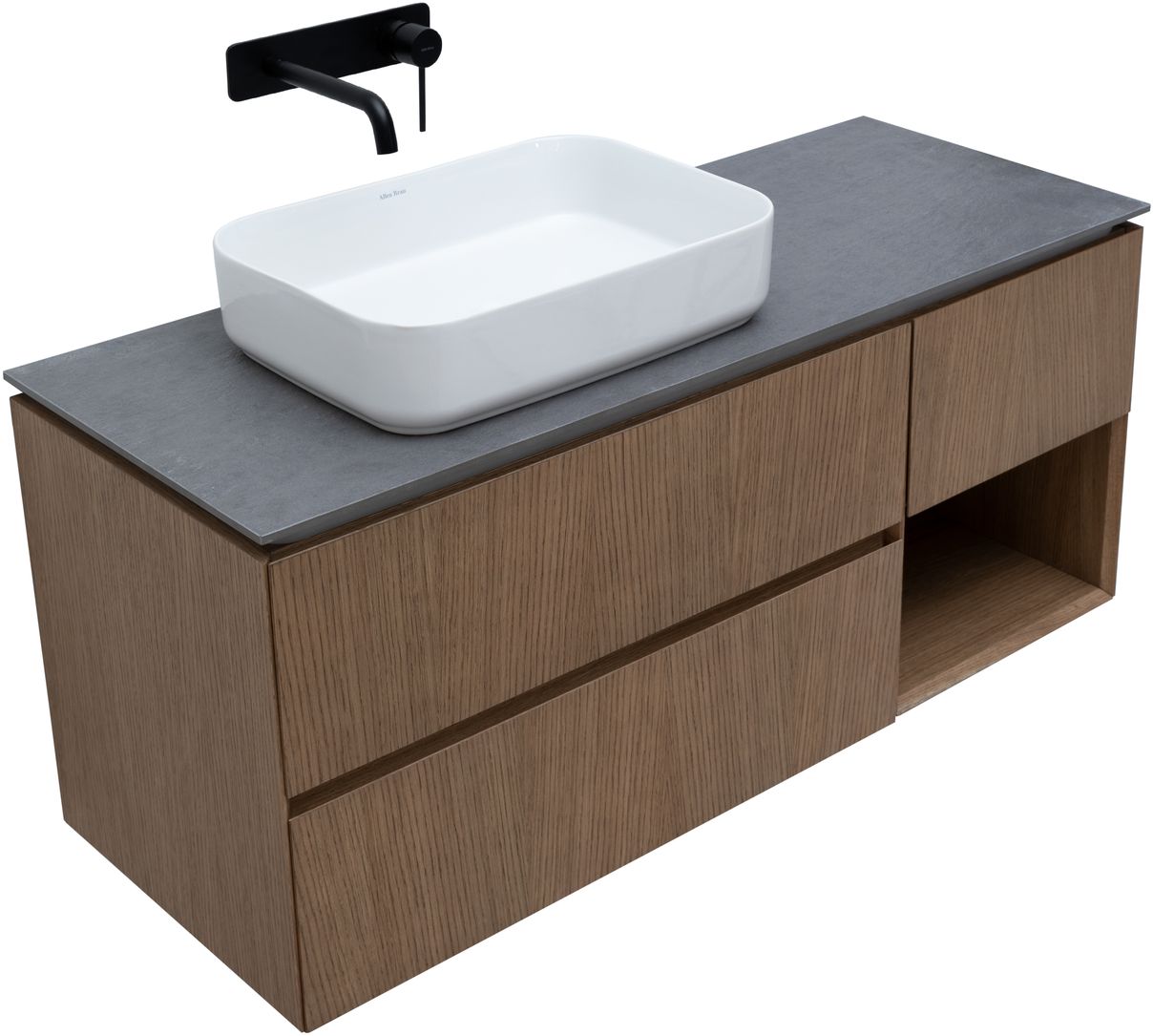 Тумба под раковину Allen Brau Infinity 119.2x45.6x51 см дуб 1.21005.NO