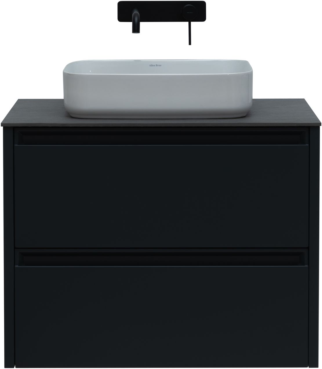 Тумба под раковину Allen Brau Fantasy 80x46x62 см антрацит 1.11001.AM