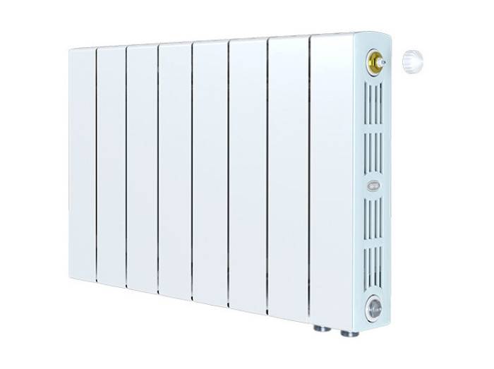 Радиатор биметаллический RIFAR SUPReMO Ventil 350 8 секций нижнее правое подключение белый 11664