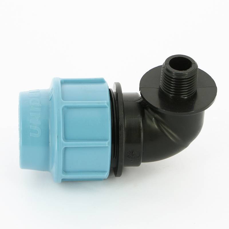 Угол обжимной для труб ПНД Unidelta 32х1/2 наружная резьба 1008032002