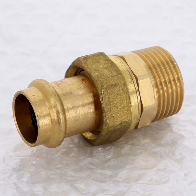 Муфта разъёмная пресс-Н бронза Viega Sanpress 22x1 148492