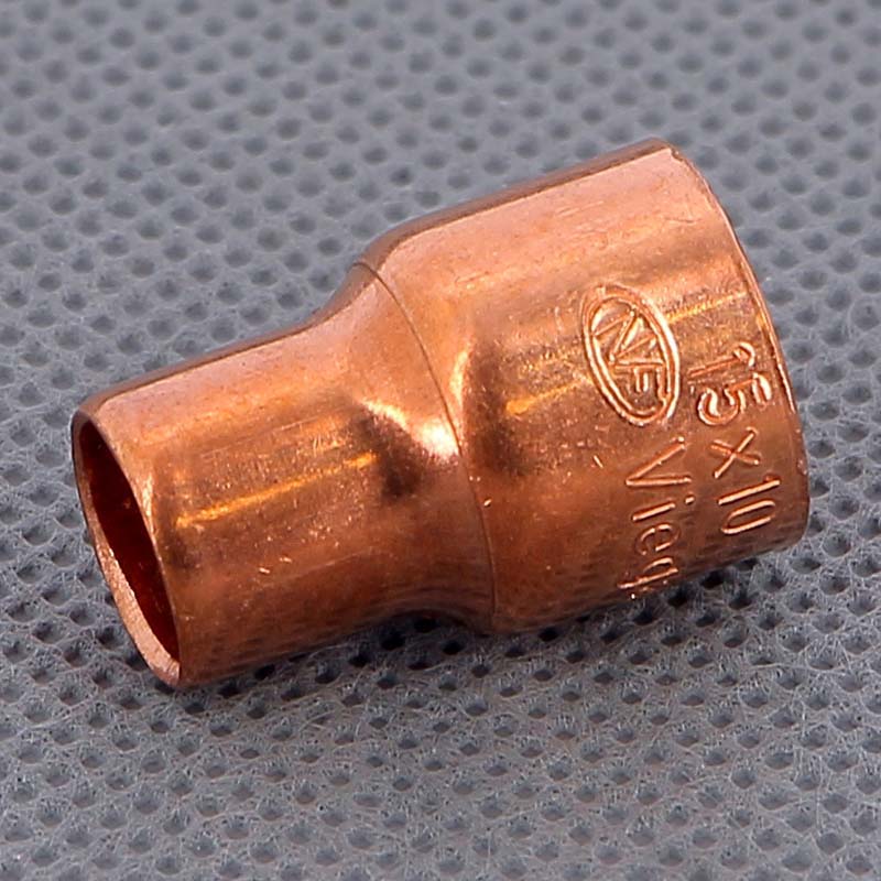 Муфта редукционная медная Viega 15х10 мм пайка 110154