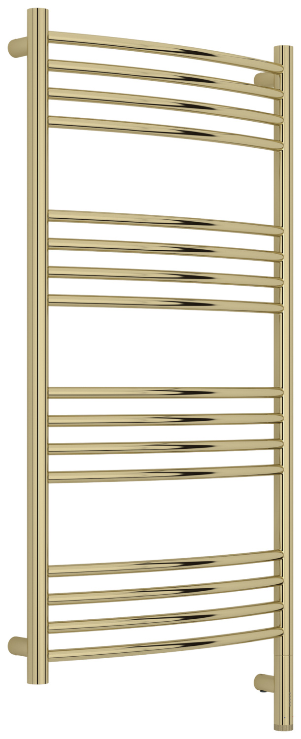 Полотенцесушитель электрический Сунержа Богема 3.1 выгнутая 500х1000 мм правое подключение шампань глянец 020-6003-1050