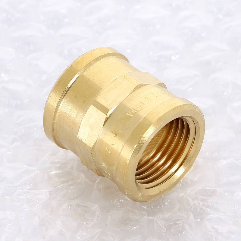 Муфта Viega Sanpress бронзовая 1/2 ВР-ВР 266585