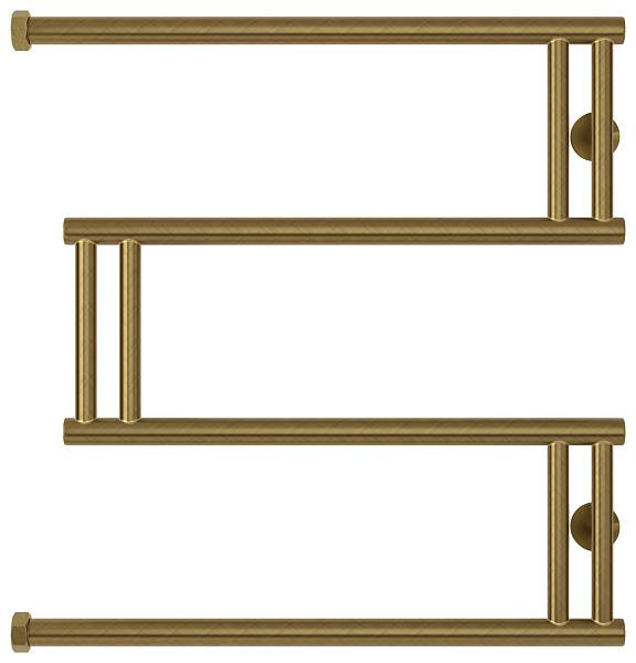 Полотенцесушитель водяной Сунержа High-Tech 600x600 мм состаренная бронза 05-4050-6060