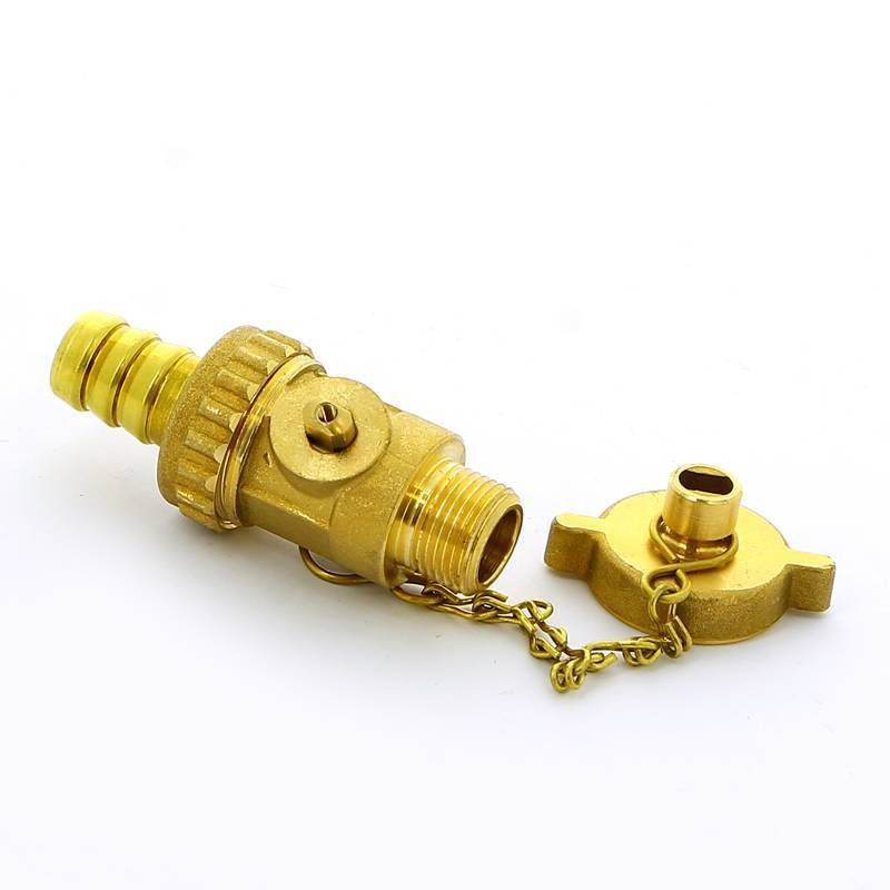 Кран шаровой сливной Itap 139 со штуцером и маховиком 3/8 1390038