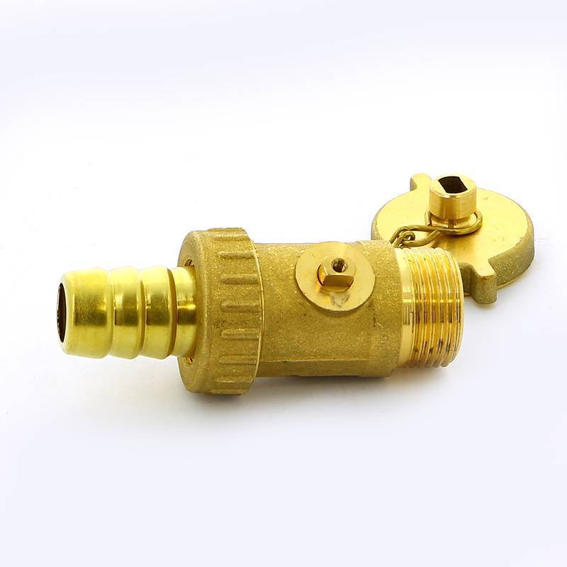 Кран шаровой сливной Itap 139 со штуцером и маховиком 3/4 1390034