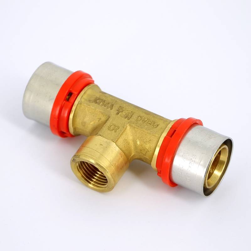 Тройник пресс Tiemme 32х1/2х32 1650142