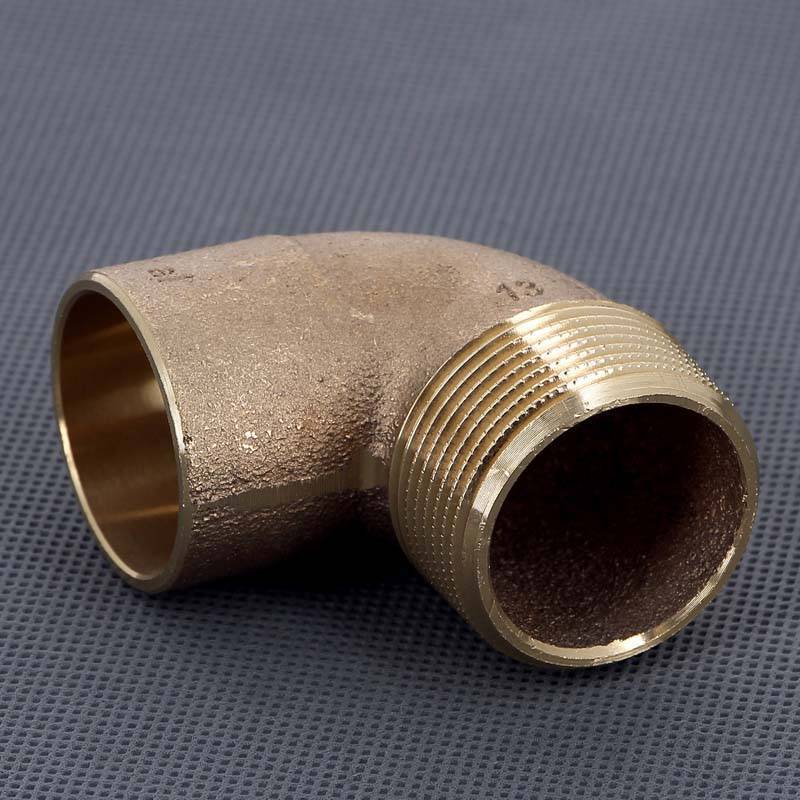 Угол 90° бронзовый Viega пайка-НР 35х1 1/4 138691