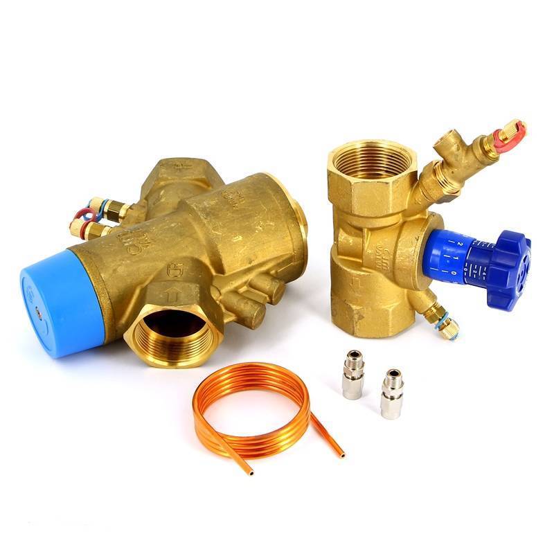 Комплект регулятора перепада давления CIM 767 и балансировочного клапана Cimberio 1 1/2 CIM 767H787ODP 112