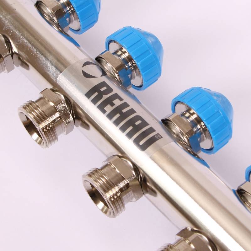 Коллекторная группа REHAU HKV-D 1 x 3/4 6 выходов 208061