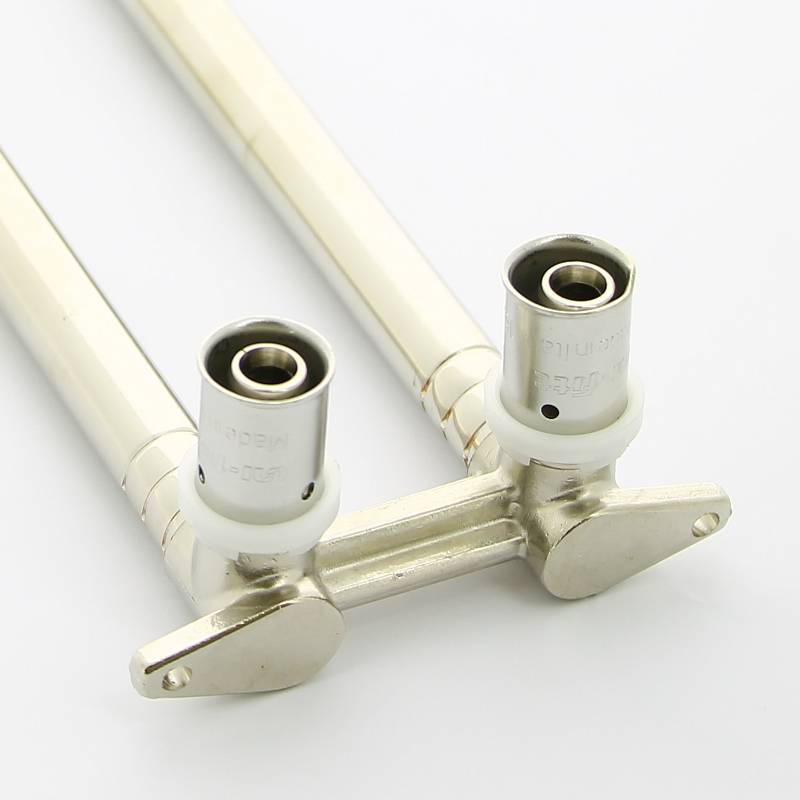 Угольник двойной Uni-Fitt пресс-трубка 16 мм x 15 мм L=300 мм 719N6153