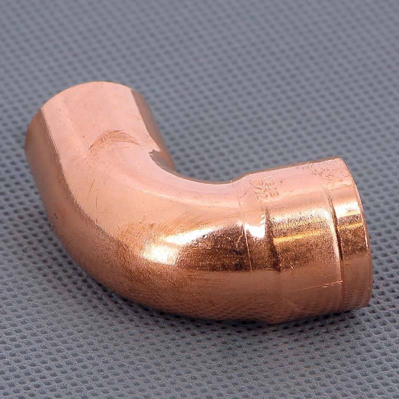 Угол медный 90 градусов однораструбный под пайку Viega 22 мм 100933