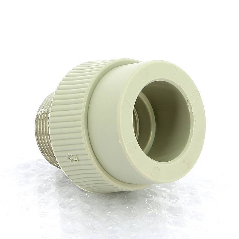 Муфта полипропиленовая FV-Plast с наружной резьбой 40x1 1/4 215040