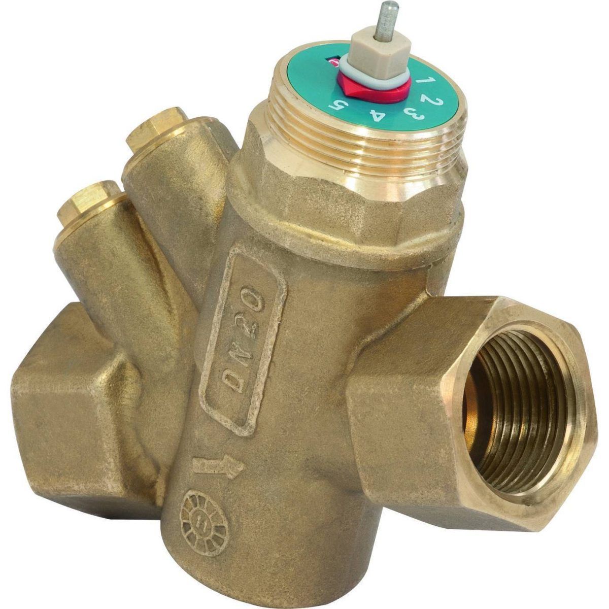 Клапан балансировочный комбинированный Giacomini R206A 3/4 R206ANY054