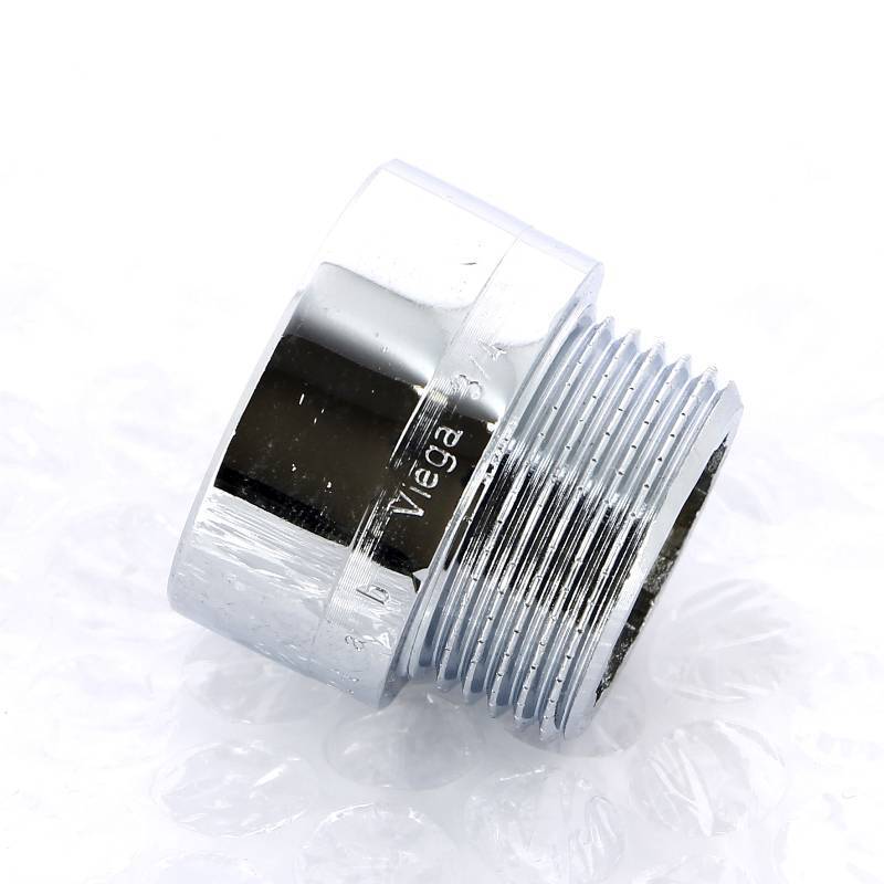 Удлинитель НВ Viega хромированная бронза 3/4 x 15 мм 447281