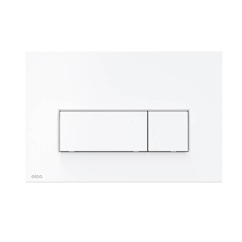 Инсталляция для унитаза Alcaplast AM101/1120 с кнопкой M570 белая и шумоизоляцией AM101/1120-4:1 RU M570-0001