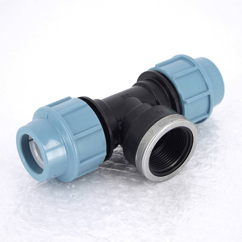 Тройник обжимной с внутренней резьбой Unidelta 32х1 1/4 для ПНД 1007032005