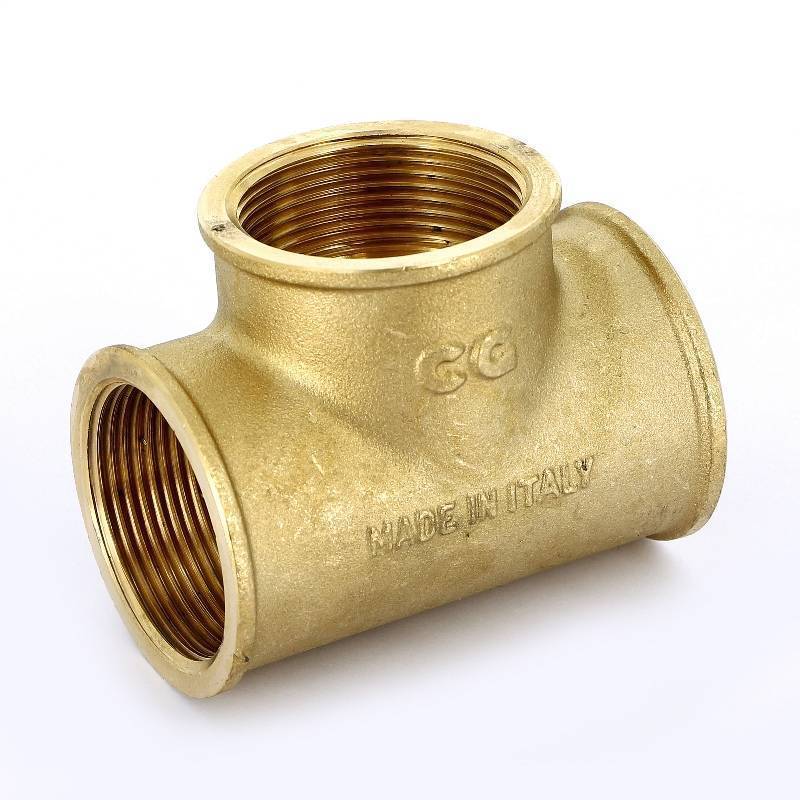 Тройник латунный Uni-Fitt 1 1/2 ВР 615G6660