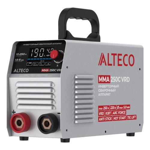Инверторный сварочный аппарат ALTECO MMA 250C VRD 86722