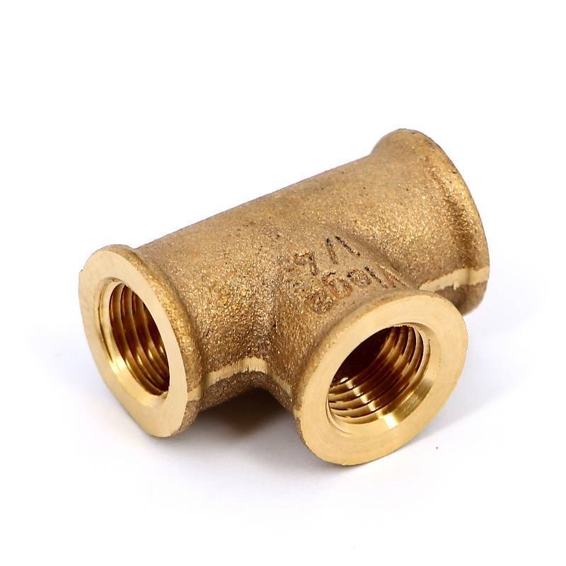 Тройник бронзовый Viega 1/4 ВР 318017