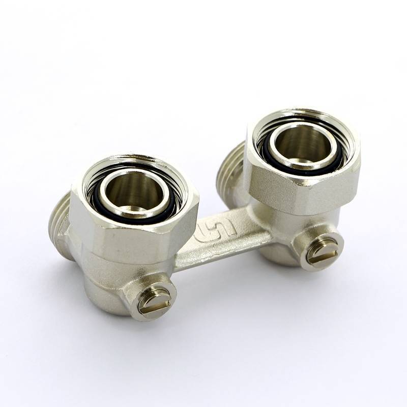 Узел радиаторный угловой Uni-Fitt для двухтрубных систем НВ 3/4 EK x 3/4 EK 193N3300