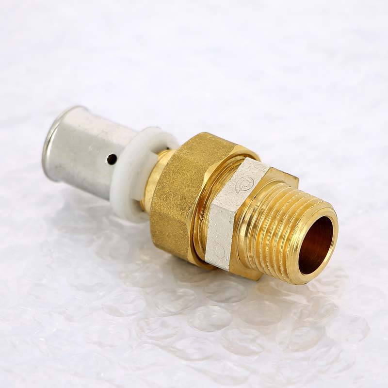 Муфта пресс-Н UNI-FITT со сгоном 16x1/2 715G6200