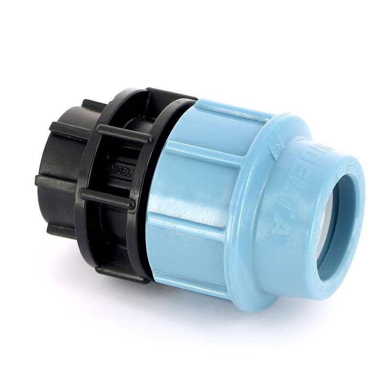 Муфта обжимная Unidelta для труб ПНД с внутренней резьбой 32х3/4 1004032003