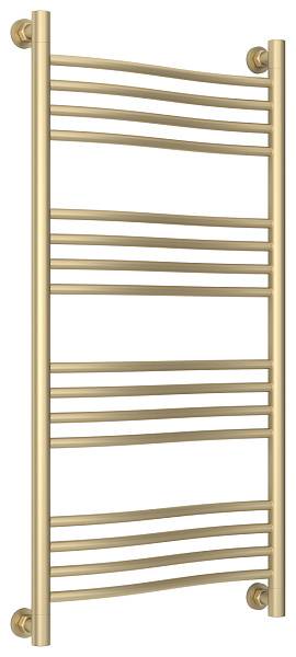 Полотенцесушитель водяной Сунержа Флюид 1000x500 мм матовая шампань 022-0222-1050