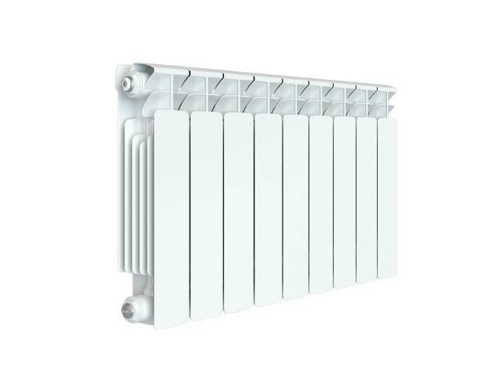 Радиатор биметаллический RIFAR Base 350 9 секций боковое подключение 11536