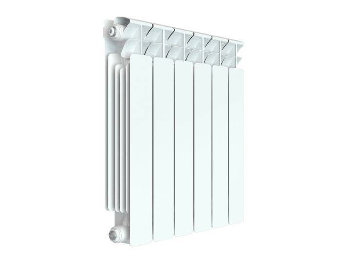 Радиатор биметаллический RIFAR Base 500 6 секций боковое подключение 11603