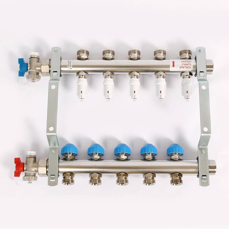 Коллекторная группа REHAU HKV-D 1 x 3/4 5 выходов 208051