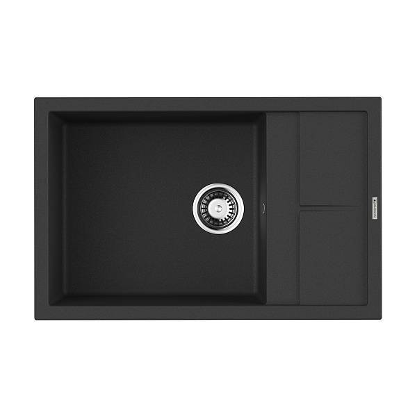 Кухонная мойка Omoikiri Sumi 78-LB-BL Tetogranit 78x50 см черный 4993719