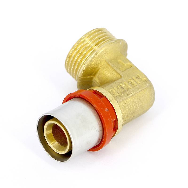 Угольник пресс с наружной резьбой Tiemme COMPACT 20 x 1/2 1660022