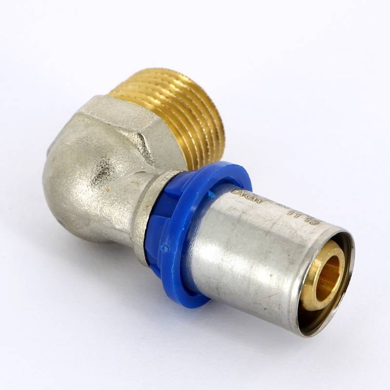 Угольник пресс с наружной резьбой Emmeti Gerapex 16 x 1/2 28101342