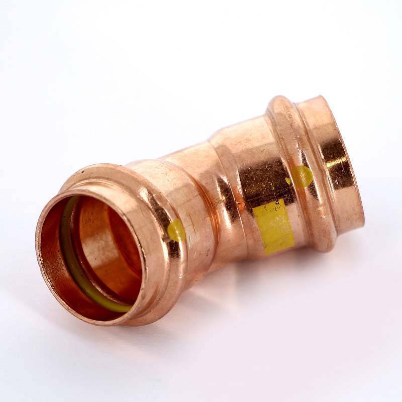 Угольник пресс 45° Viega Profipress G 28 мм медь 345631