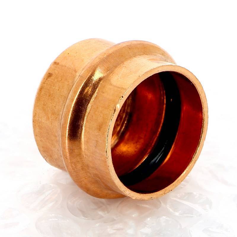 Заглушка пресс IBP 28 мм медь P5301 02800000