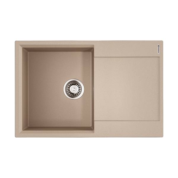 Кухонная мойка Omoikiri Daisen 78-SA Artgranit 78x51 см бежевый 4993418