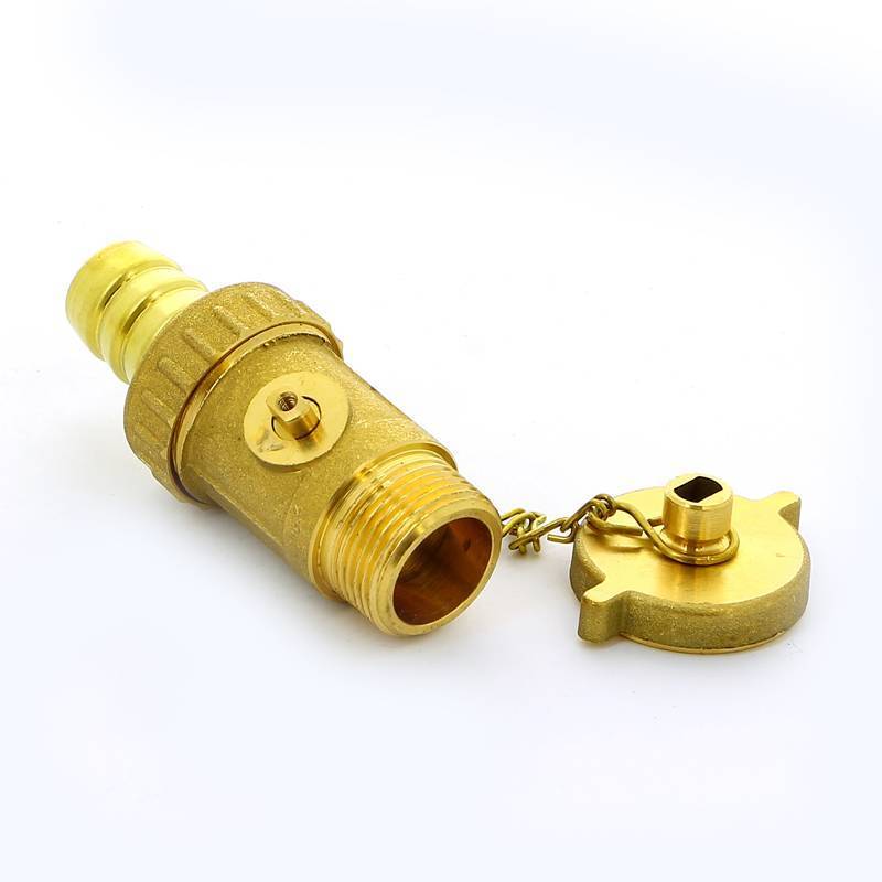 Кран шаровой сливной Itap 139 со штуцером и маховиком 3/4 1390034