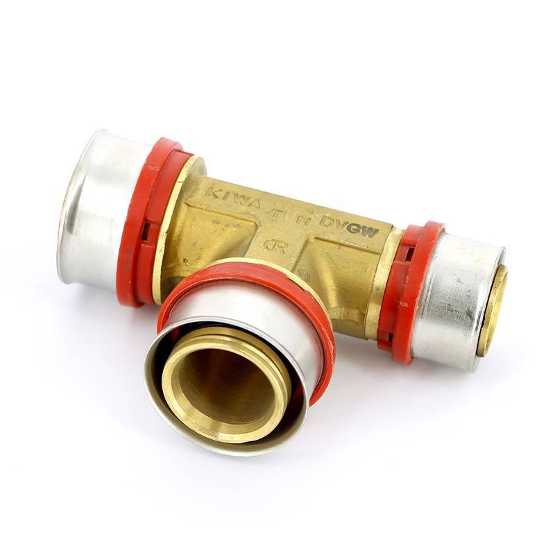 Тройник пресс Tiemme 40x40x32 мм 1650192