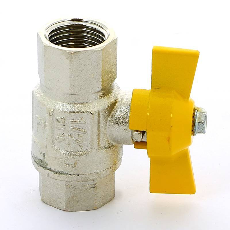 Кран шаровой для газа ITAP London 068 1/2 ВВ бабочка 0680012