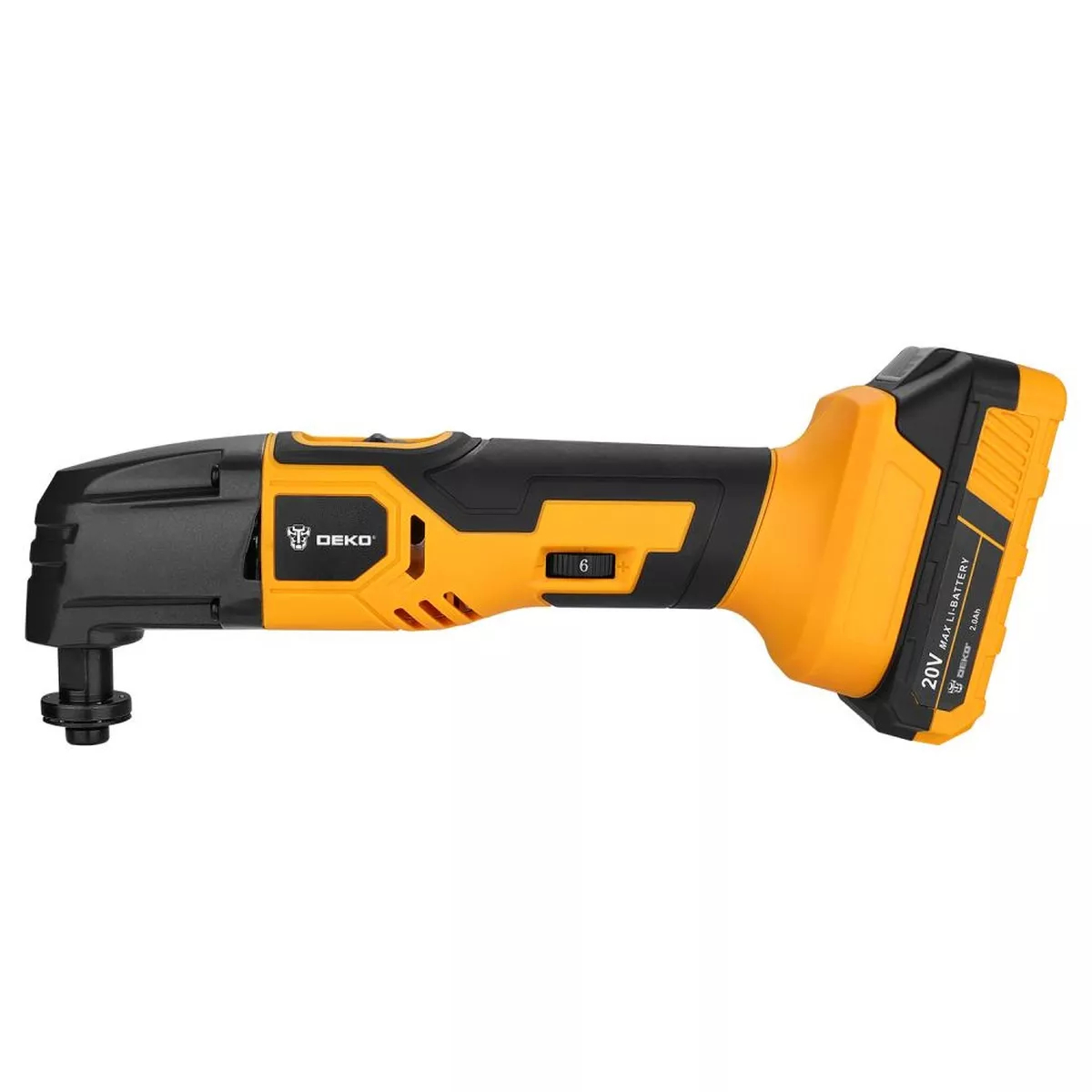 Реноватор аккумуляторный Deko DKOT20 Multi 20 В без АКБ и ЗУ 063-4114