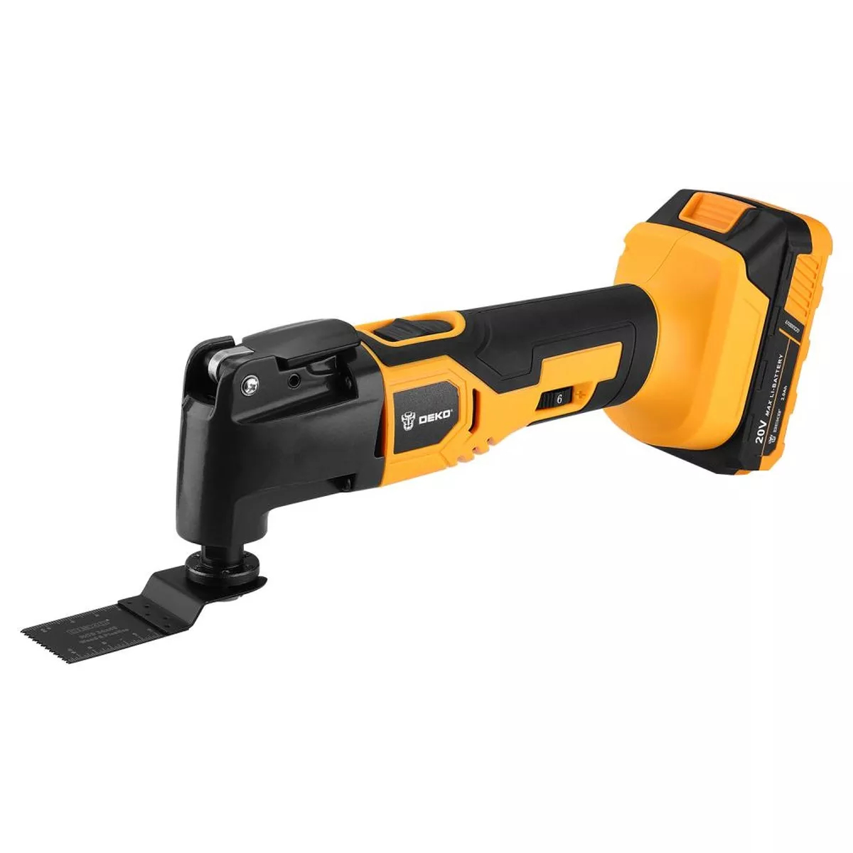 Реноватор аккумуляторный Deko DKOT20 20 В 1x2.0 Ач набор 38 предметов в сумке 063-4115