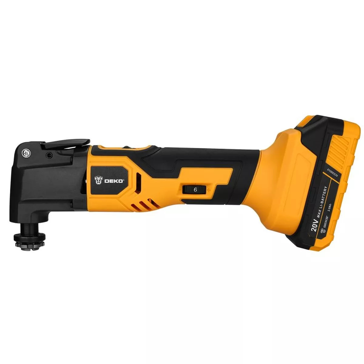 Реноватор аккумуляторный Deko DKOT20 20 В 1x2.0 Ач набор 38 предметов в сумке 063-4115