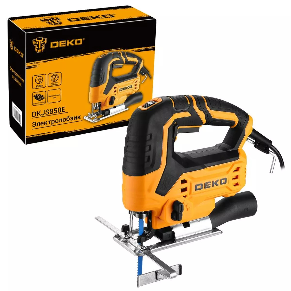 Лобзик электрический DEKO DKJS850E 850 Вт 063-4103