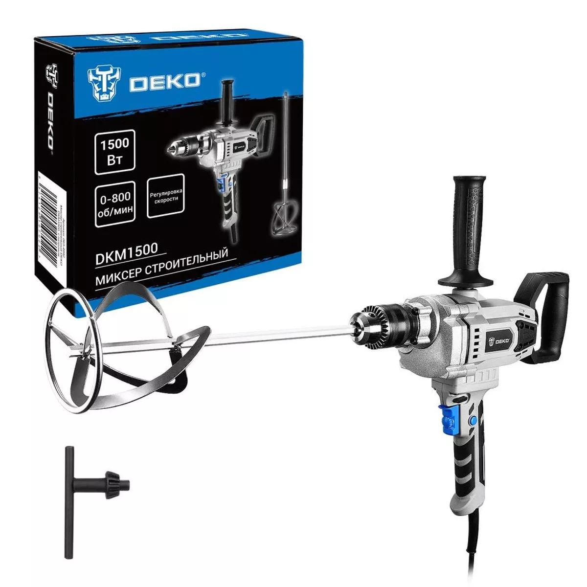 Миксер строительный DEKO DKM1500 1500 Вт с патроном 063-4161