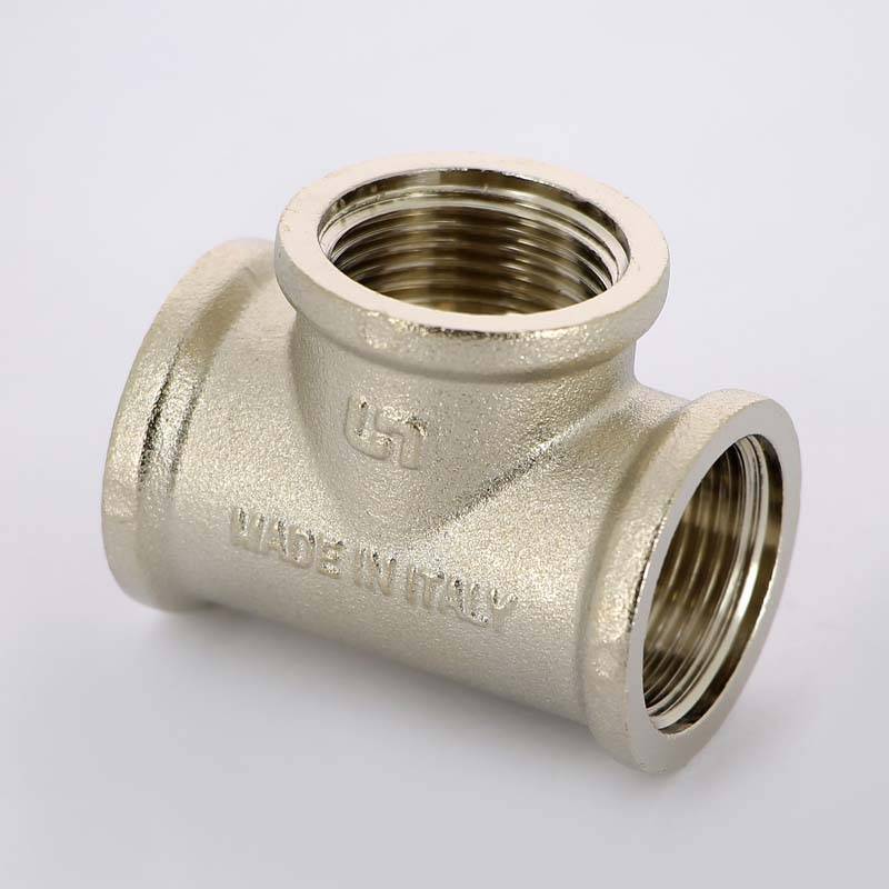 Тройник никелированный Uni-Fitt 3/4 ВР-ВР-ВР 615N3330