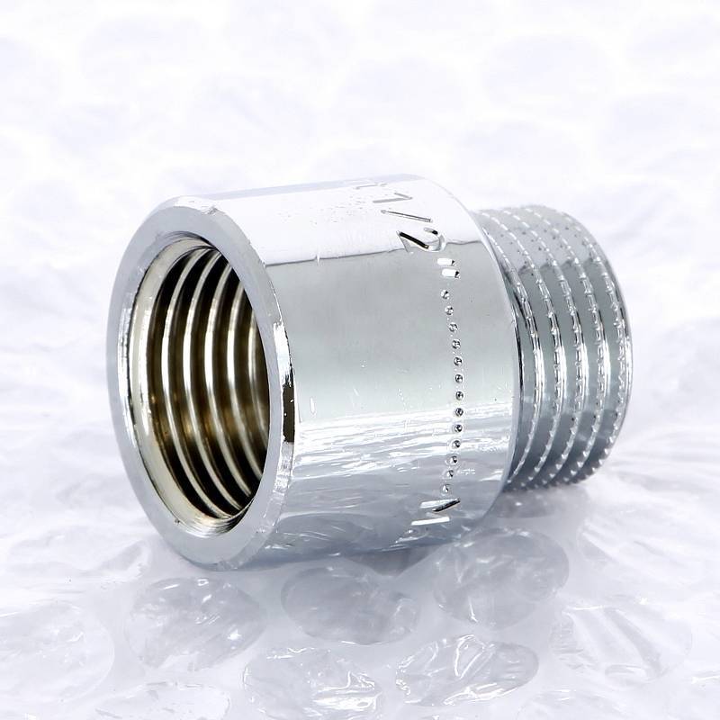 Удлинитель НВ хромированный Uni-Fitt 1/2 x 20 мм 657C2020